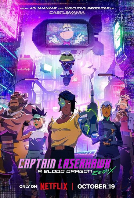 مسلسل Captain Laserhawk: A Blood Dragon Remix الحلقة 1 مترجمة