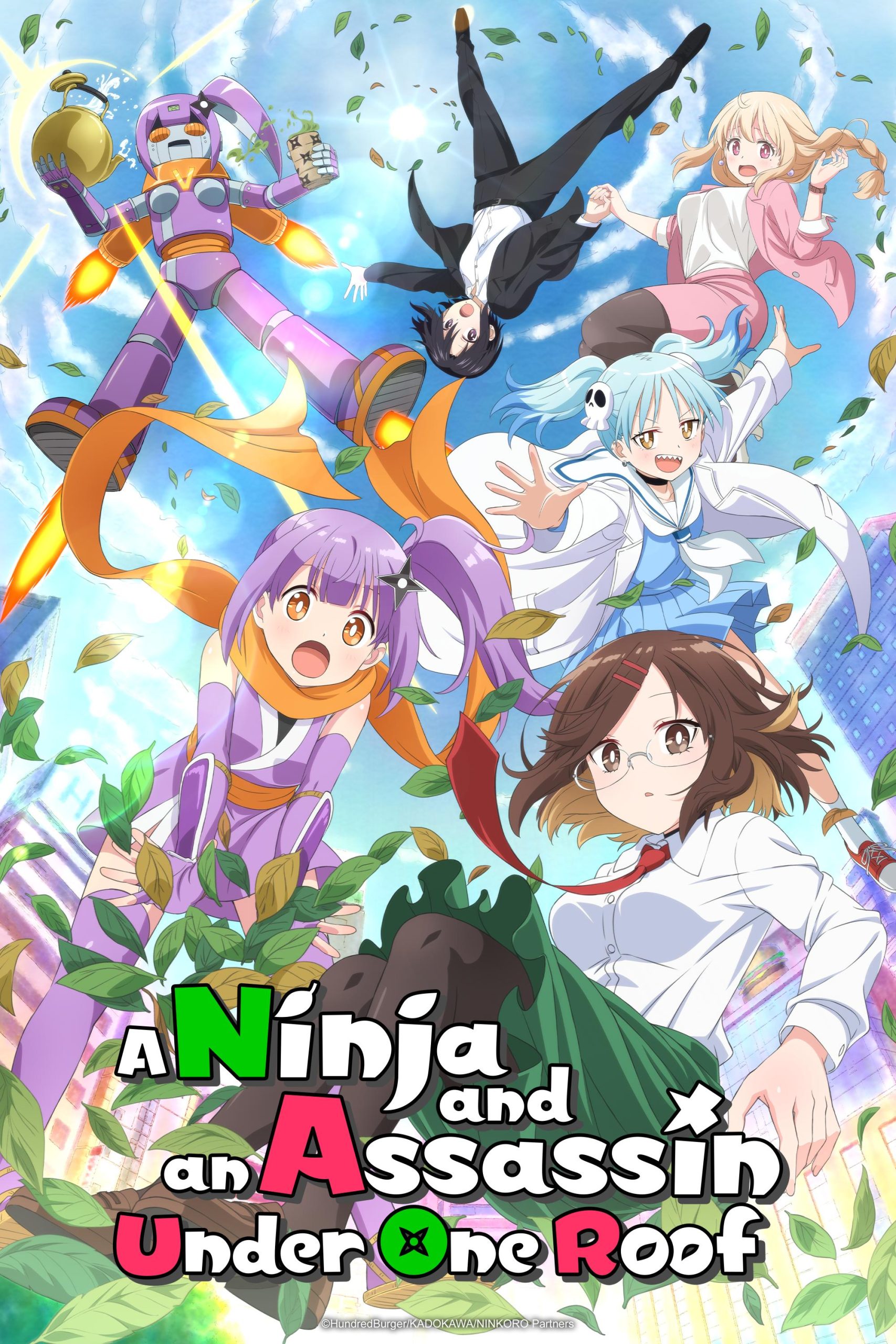انمي Ninja to Koroshiya no Futarigurashi مترجم